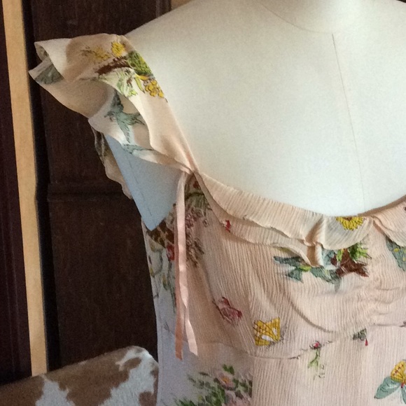 NANETTE LEPORE BEAUTFUL SILK CHIFFON DRESS - Picture 2 of 5